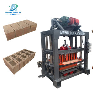 Meistverkaufte Kleine Betonblock-Formmaschine QTJ4-40 Hohlblockherstellungsanlage - Product Image 1