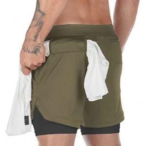 Fabricants Pas Cher Hommes Summer Fitness Gym Shorts Athletic Wear Wholesale Male Sport Workout Shorts - Product Image 1