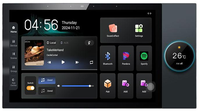 UEMON Smart Home - Panneau de contrôle intelligent pour maison connectée avec écran IPS de 10 pouces, passerelle Zigbee, commande vocale Tuya, port RS485, télécommande