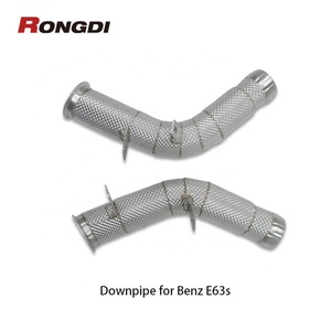 Vente Flash : Downpipe d'échappement droit à isolation thermique pour Mercedes-Benz E63/E63S W213 M178 2018+ - Product Image 5