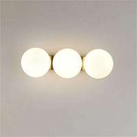 Lampe murale LED moderne et élégante à plusieurs têtes pour chambre à coucher et décoration d'escalier d'hôtel 220V