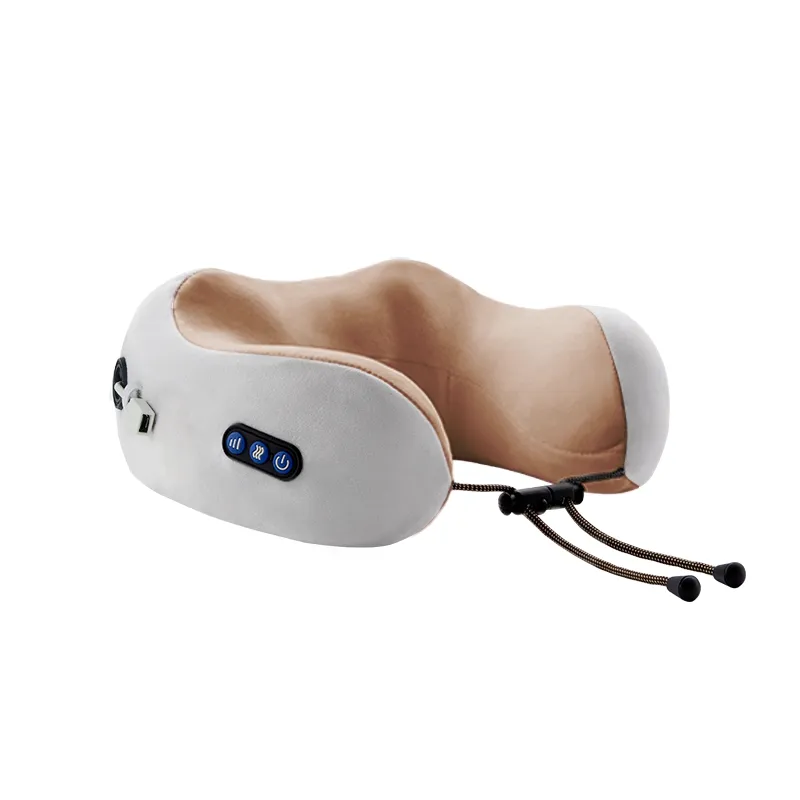 Großhandel Günstige elektrische U-förmige Massage Kneten Halbrunde elektrische Nacken massage Kissen