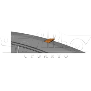 Alerón de Techo Estilo M4 de Plástico ABS Negro Brillante Haosheng para <span class=keywords><strong>Mazda</strong></span> <span class=keywords><strong>3</strong></span> Axela Sedán 2019 2020 2021 <span class=keywords><strong>2022</strong></span> 2023 - Product Image 3
