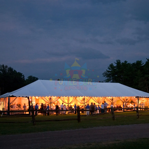 Cổ điển Khung bên Lều gazebo Lều đám cưới nhiệm vụ nặng nề Tán lều cho các sự kiện tiệc cưới không thấm nước Windproof lều ngoài trời - Product Image 5