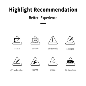 <span class=keywords><strong>M</strong></span>áy Tính Bảng Đồ Họa Chữ Ký Huion DS510 Với Bút Kỹ Thuật Số & Thiết Bị Chữ Ký Điện Tử Với <span class=keywords><strong>M</strong></span>àn Hình LCD 5 Inch - Product Image 3