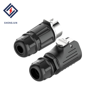 Connecteur d'alimentation circulaire étanche mâle-femelle LP28 IP68 480V, 3/5 broches, alliage de cuivre, fiche aviation