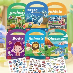 Diario No Tóxico, Apto para Niños, Perfecto para Personalizar, Juego de Actividades para Niños, Libro de Pegatinas Silencioso para Niños Preescolares con Autismo - Product Image 1