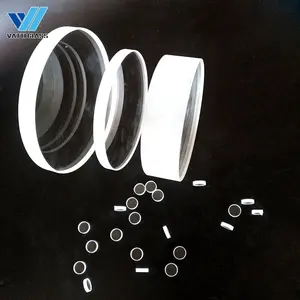 Kaca pandangan boiler lingkaran bulat untuk flens borosilikat 3.3 cakram kaca bulat