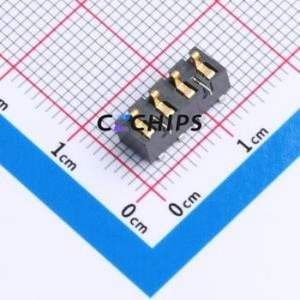 06H414050 Blade/Spring Contact Battery Connector SMD,P=3mm Connector - Product Image 1