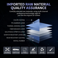Film de protection de peinture auto-cicatrisant hydrophobe mat en TPU brillant XP-FF PPF original USA, prévient les impacts de pierres sur la carrosserie LUX PLUS