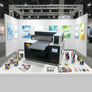 เครื่องพิมพ์ยูวีแบบแท่นราบ A3 Xp600 ระบบหมึก CMYK สีขาว น้ำยาเคลือบเงาสีขาว พร้อมซอฟต์แวร์ RIP - Product Image 6