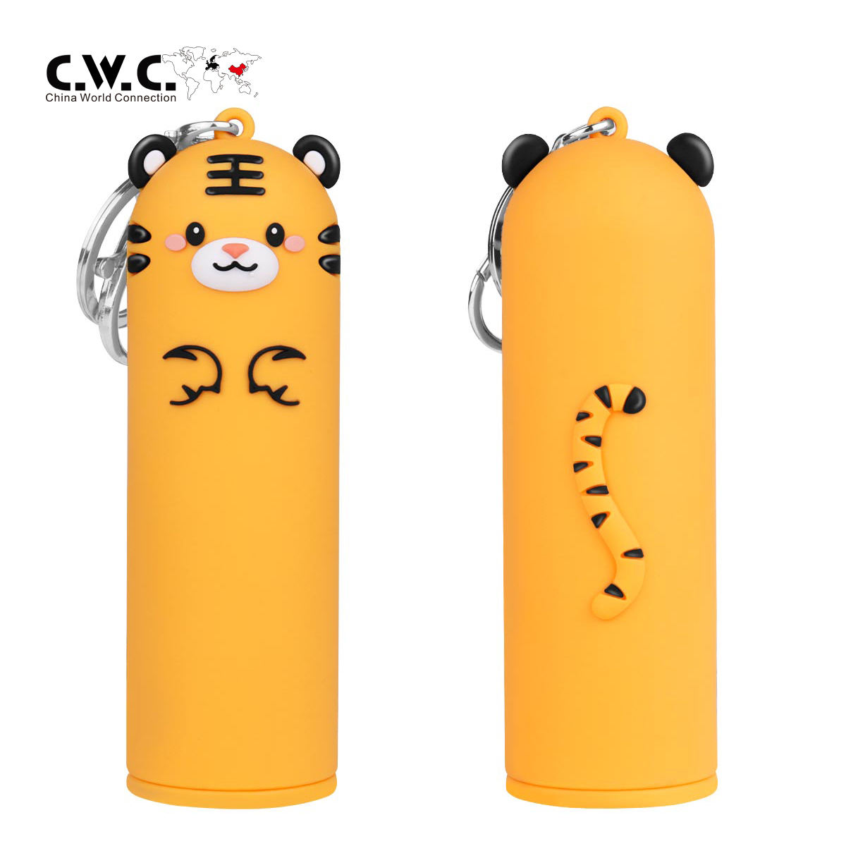 Keychain Tiger Power Bank