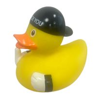 Canard en PVC jaune promotionnel, canard en caoutchouc 3D, mini canards flottants pour le bain
