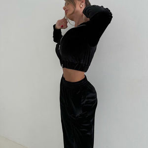 Survêtements personnalisés pour hommes Slim, Fit Slim Fit Survêtement d'<span class=keywords><strong>hiver</strong></span> de haute qualité Design unisexe tenues hommes et femmes/ - Product Image 4