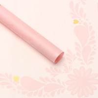 Papier d'emballage pour fleurs semi-transparent imperméable, matériel pour fleuristes, vente en gros