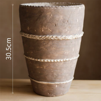 Pots de fleurs en ciment décoratif moderne, design Unique, pour le jardin, la maison, personnalisés, bon marché, pièces