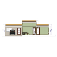 SIPs House Kit Panneau Sandwich Maison Préfabriquée Quacent Luxe Minimaliste Design Moderne Maisons Préfabriquées En Bois Villa