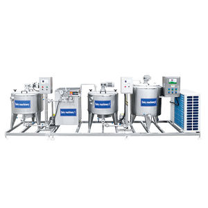 Commercial Yogurt Process Machine Homogenizer Small Scale <b>Pasteurized</b> Milk Production Line - Product Image 1