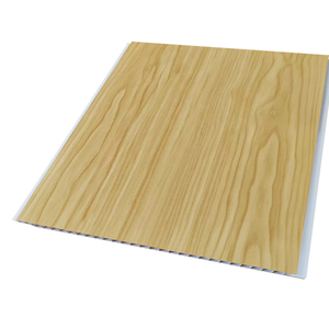 Le panneau mural en PVC imitation bois, doté de propriétés imperméables et ignifuges, présente un design moderne et élégant - Product Image 3