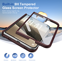 Coque de téléphone intégrale pour iPhone 18 Duo avec protection d'écran, coque rigide en PC anti-rayures et antichoc pour iPhone 18 Duo
