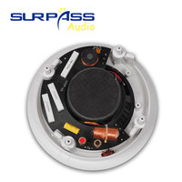 CY660 surpasse le son stéréo de haute qualité 6 "Audio professionnel coaxial dans le haut-parleur de montage au plafond pour le cinéma maison