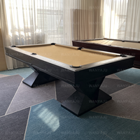 Table de billard en bois massif sur mesure, économique, pour la maison, le club, le bar, l'hôtel et les salles de jeux commerciales, meubles de divertissement