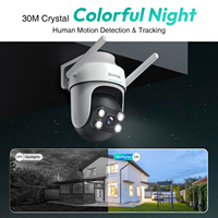 Caméra extérieure Pan/Tilt Botslab Pro W312 2.7K 8MP CMOS avec stockage Cloud/NVR/carte mémoire et suivi IA
