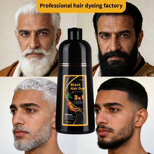 Tinte para el Cabello a Base de Hierbas, Color Marrón Púrpura, Sin Amoníaco, Permanente, con Aceite de Argán, Fabricación OEM - Product Image 5
