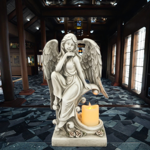 Style religieux croix résine <span class=keywords><strong>pierre</strong></span> <span class=keywords><strong>tombale</strong></span> protection de l'environnement <span class=keywords><strong>Souvenir</strong></span> de Noël avec texte - Product Image 3