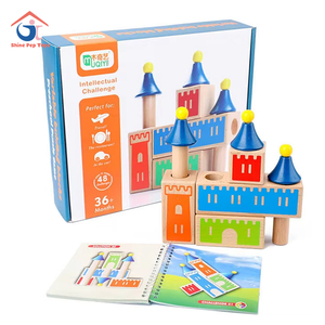 Dropshipping Products 2026 <b>Educational</b> Baby Gift Desktop Games Castle Building Blocks <b>Toys</b> - Product Image 1