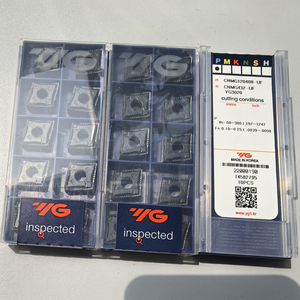 YG CNMG120408 UF YG3020 100% Original <b>Square</b> Insert Tungsten Carbide External Turning <b>Tool</b> HRC45 PCD Coated CNC Lathe Use OEM - Product Image 2