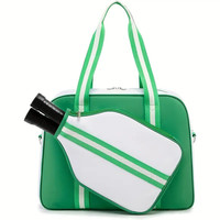 Sac de transport pour raquettes de pickleball en néoprène avec logo couleur personnalisé, capacité 30-40L pour raquettes, balles et accessoires - Utilisation adulte et enfant