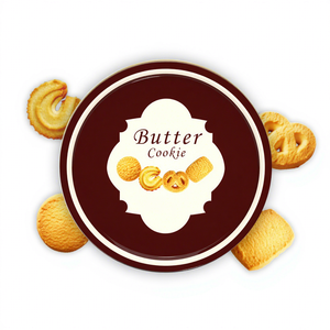 Biscuits au beurre et au fromage croustillants sucrés de marque Lailihong Biscuits aromatisés aux œufs et au miel Fournitures de fabrication en boîte sans sucre - Product Image 2