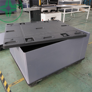 Chất lượng cao bao bì ngành công nghiệp Stackable tiết kiệm không gian hậu cần doanh thu crating trường hợp Pallet tay áo hộp - Product Image 3