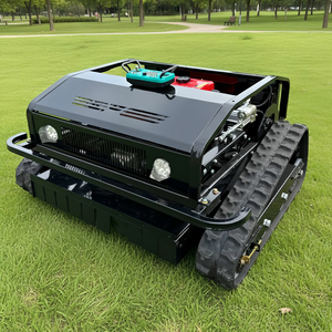 Giá Rẻ Giá Zero biến Robot Máy cắt cỏ Orchard Vườn Ươm cảnh quan Robot Máy cắt cỏ không dây theo dõi loại điều khiển từ xa máy cắt - Product Image 1