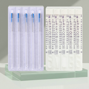 Aiguilles d'<span class=keywords><strong>acupuncture</strong></span> à usage unique, aiguilles à sec, une <span class=keywords><strong>aiguille</strong></span> avec un tube pour la thérapie d'<span class=keywords><strong>acupuncture</strong></span>, 100 pièces/boîte - Product Image 2