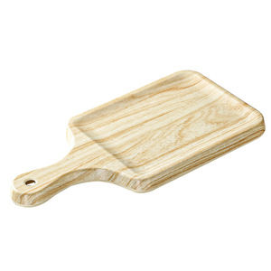 Plateau de service en mélamine imitation bois A5 avec poignée pour restaurant et hôtel - Product Image 5