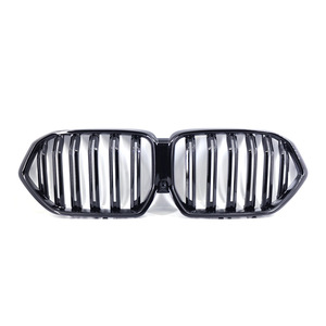 Rejilla delantera para BMW X6 G06, negra, de plástico ABS, entrada de aire, para modelos 20-22, actualización retrofit. - Product Image 4