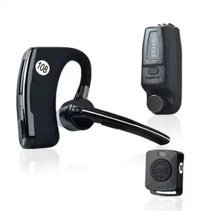 Kabelloser Walkie Talkie PTT Bluetooth Headset Ohrhörer für Motorola P8668 P8668i GP328D GP338D P8200 P8260 Mikrofon Ohrhörer Adapter