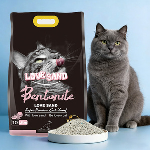 Litière pour chat en bentonite aromatique de haute qualité, agglomérante rapide et biodégradable - Product Image 1