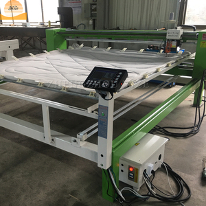 Machine à coudre industrielle à bras long informatisée automatique à tête unique pour la fabrication de matelas, de couvertures et de housses de lit - Product Image 3