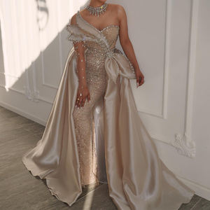 S2274l mới xuyên biên giới mùa xuân Châu Âu và Mỹ vàng rắc hông với Đuôi Nàng tiên cá váy cưới cao cấp thanh lịch - Product Image 1