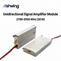 Module émetteur RF amplificateur de communication à gain élevé 50W 2700-5950MHz pour couverture sans fil longue portée