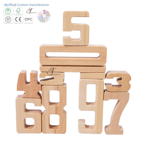 Biểu Tượng Tùy Chỉnh Gỗ Toán Giáo Dục Đồ Chơi Số Bằng Gỗ Toán Học Giảng Dạy Aid Số Bằng Gỗ Xây Dựng Khối Bộ Cho Trẻ Em - Product Image 3