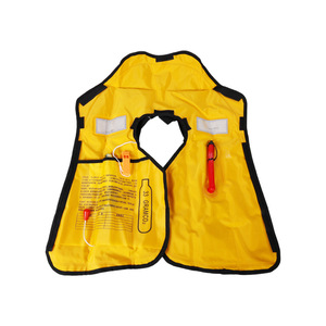 سترات الحياة التلقائية واليدوية للكبار قابلة للنفخ للقوارب والصيد في الهواء الطلق سترة آمنة محمولة - Product Image 5