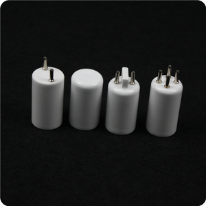 Tapa de lámpara <span class=keywords><strong>UV</strong></span> de cerámica de alúmina 95 eléctrica promocional a la venta