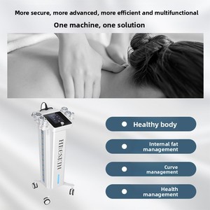 Machine de sculpture corporelle EMSzero |   <span class=keywords><strong>Appareil</strong></span> de tonification musculaire et de réduction de graisse non invasif, 4 applicateurs, traitement de 30 minutes, ABS métal - Product Image 5