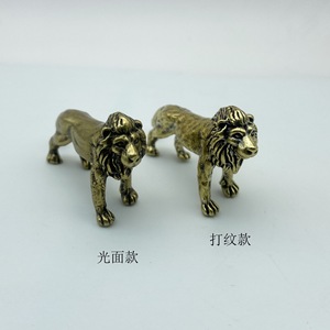 1 pièce Ornement <span class=keywords><strong>de</strong></span> bureau en laiton massif antique, figurine <span class=keywords><strong>de</strong></span> lion pour théière, artisanat, vente en gros - Product Image 4