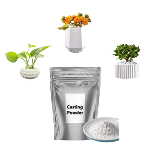 Manufacturers Wholesale White Handmade Diy Gypsum Flowerpot Crafts 500g/1000g Fast Curing Resin Eco <b>Casting</b> <b>Powder</b> - Product Image 1