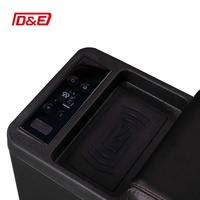 CNDE Araba Kamyon Karavan 8L/15L 12V/24V Şarj Edilebilir Kompresörlü Buzdolabı Kamp Mini Piknik Buzdolabı Beyaz CE Sertifikalı 1 Yıl Garantili